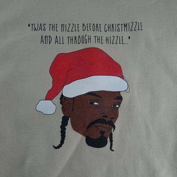 Gildan Christmas Snoop Dog Sweatshirt Size S - Picture 4 of 10
